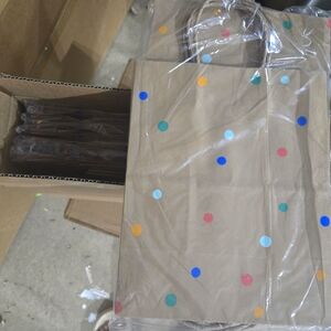 Spritz Small Cub Brown Multi Color Gift Bag 24pk